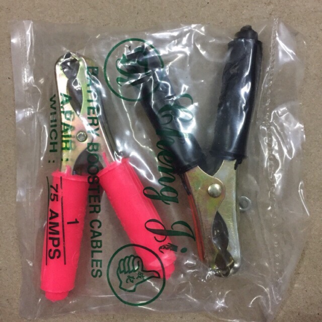 Kẹp ắc quy mạ đồng 1 đôi