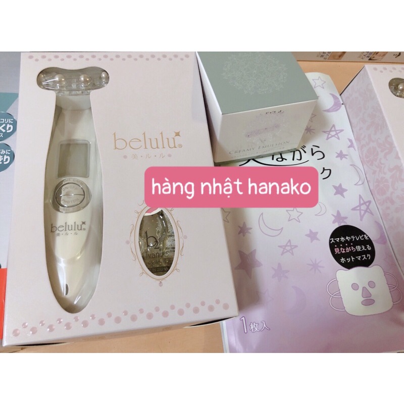 Set Máy Massage mặt Belulu Rebirht phiên bản limited 2021 Nhật nội địa