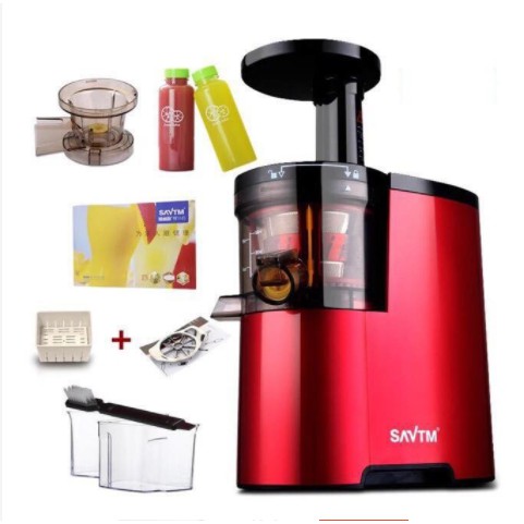 Máy ép trái cây nguyên quả SAVTM JE35/ JE31/ JE07 - Máy ép chậm công nghiệp ép sạch kiệt bã (BẢO HÀNH 12 THÁNG)