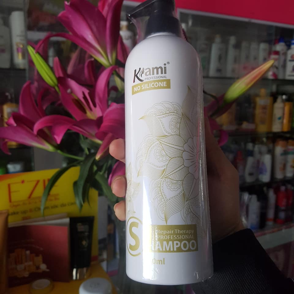 Bộ 3 Siêu Dưỡng Tóc Kami Hương Nước Hoa - Gội - Collagen - Hấp phục hồi Collagen