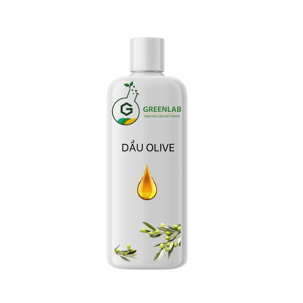 Dầu Olive Greenlab - 50ml / 100ml - Dầu nền thiên nhiên trong mỹ phẩm