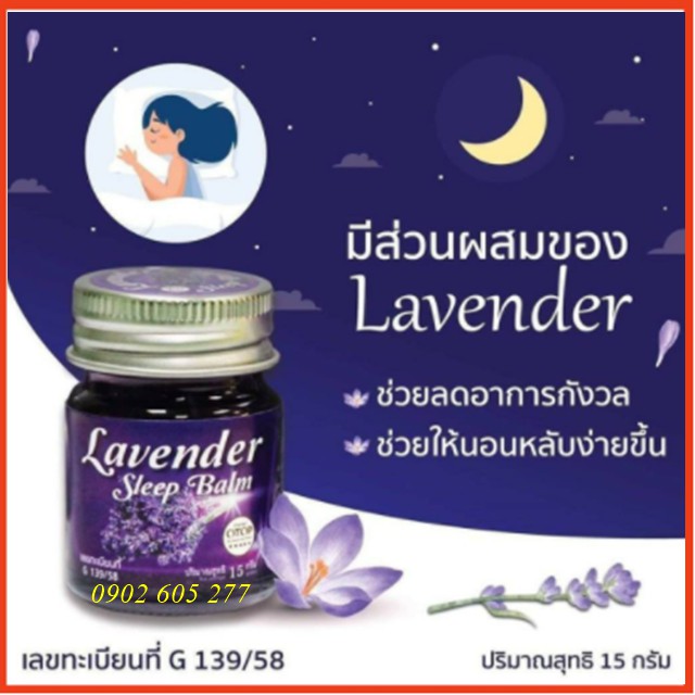 [Combo] 12  Dầu cù là lavender Otop Thái Lan giúp ngủ ngon 15gr