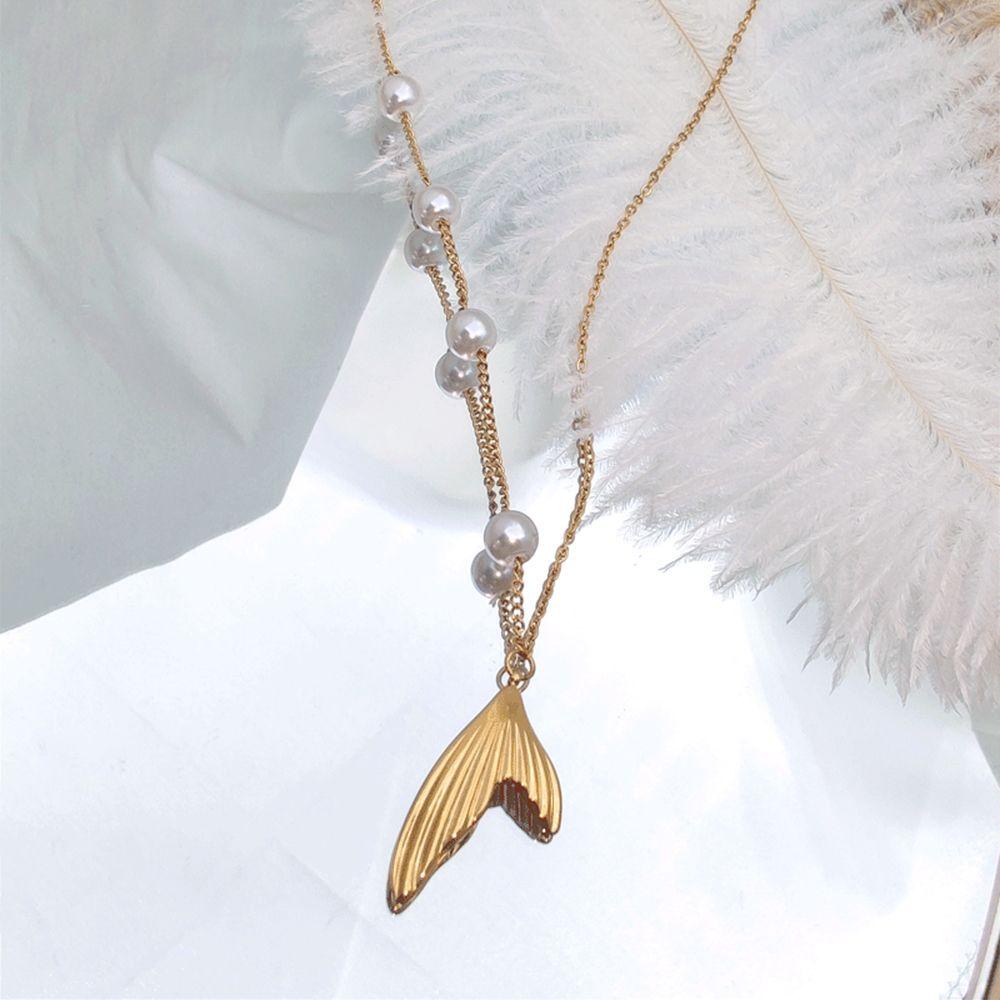 ANEMONE Vòng cổ Mặt Đuôi Cá Sang Trọng Cho Nữ