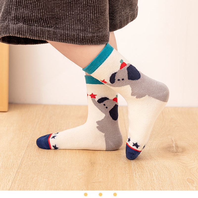 Vớ Cổ Vừa Họa Tiết Hoạt Hình Thời Trang Xuân Hè Cho Bé