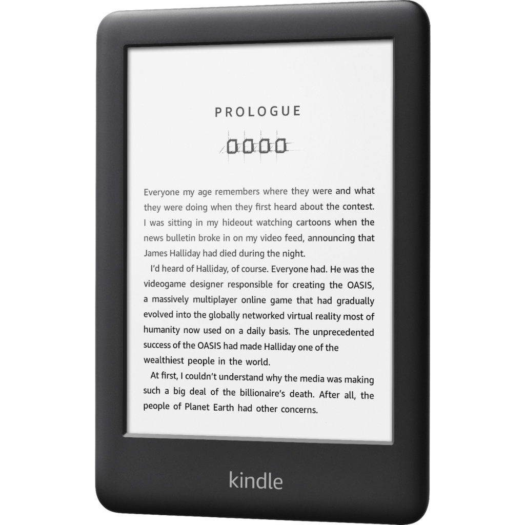 Máy đọc sách New Kindle 10th Generation 8GB wifi 167ppi tích hợp đèn nền, màu đen