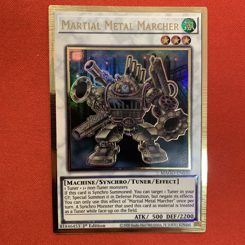 EN]Thẻ Bài Yugioh Chính Hãng] Martial Metal Marcher