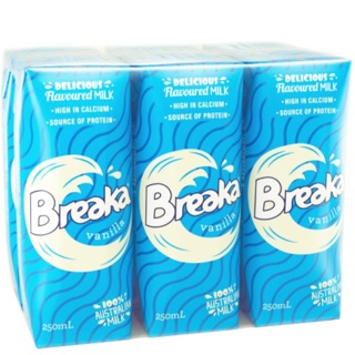 Sữa tươi Breaka vani thùng 24 hộp
