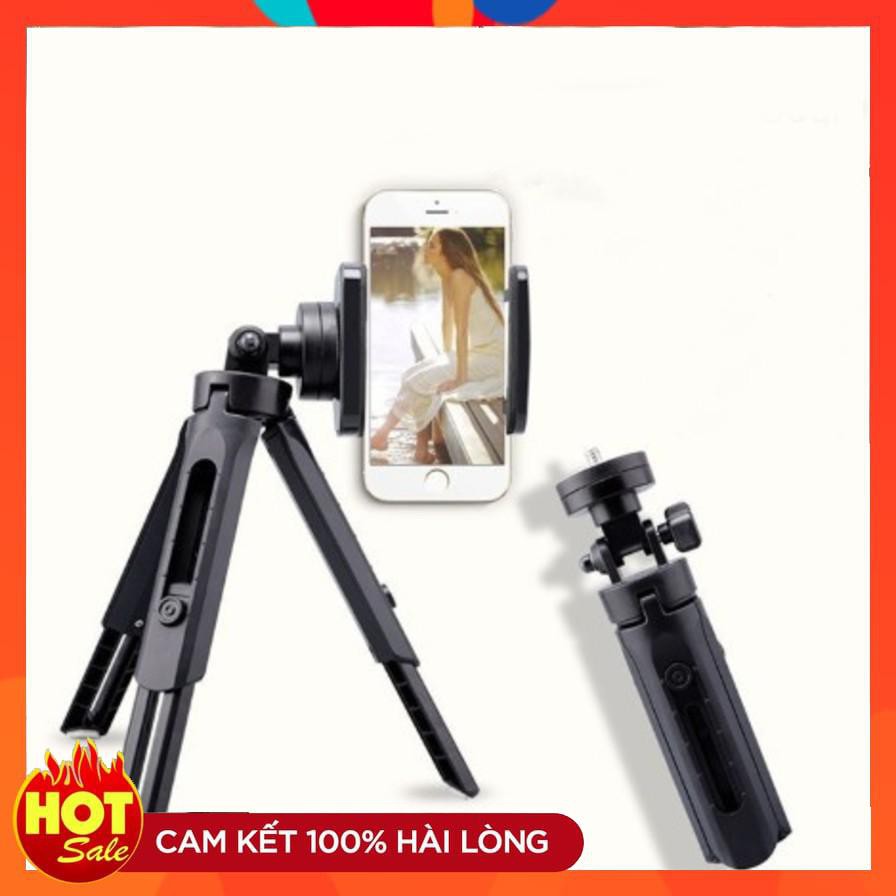 < Giá đỡ 3 chân Giá Đỡ Tripod Support 3 Chân Đỡ Điện Thoại, Máy Ảnh - Nhỏ Gọn, Chắc Chắn có bán riêng remote