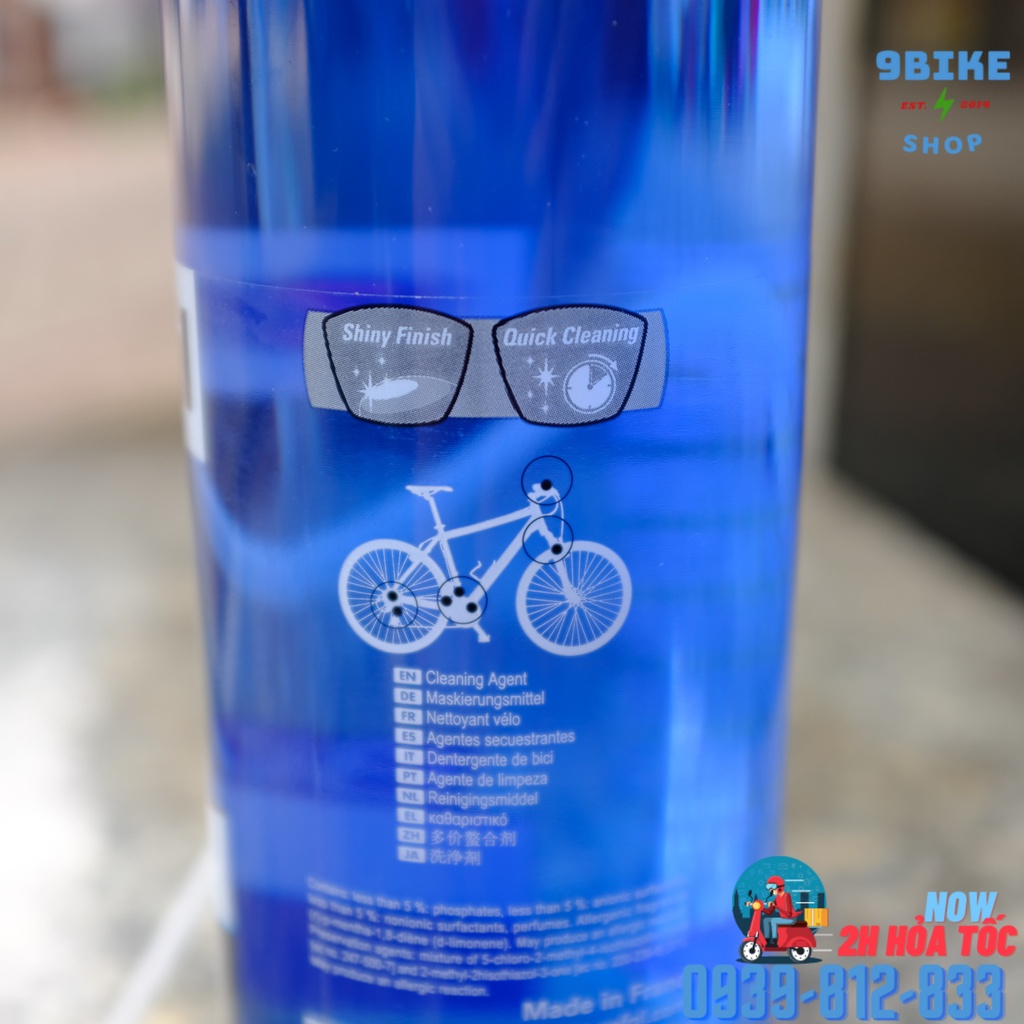 Dung dịch rửa xe đạp chuyên dụng Zéfal Bike Wash dung tích 1000ml