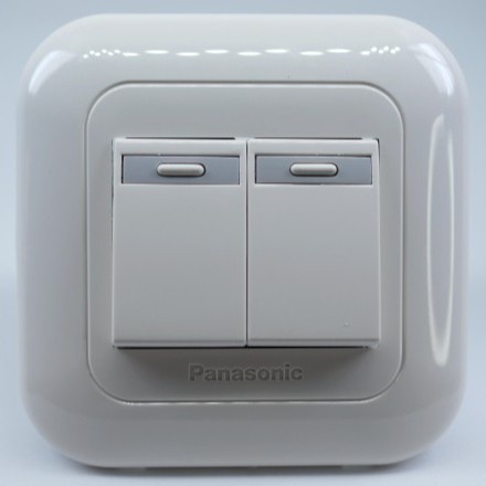 Công Tắc Đôi Mắt Kép Panasonic Wide Series