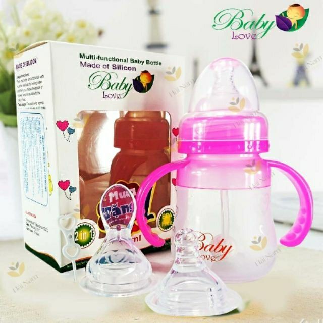 Sỉ- Bình ăn dặm Babylove cho bé [BI &amp; CI]