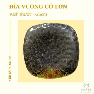 Đĩa vuông cở lớn Nhaky99DVCL002 ( Mẫu theo mô tả )