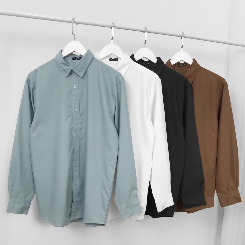 Áo sơmi Relax Basic, JACKLANE , Áo sơmi dài tay Unisex Jack Lane | BigBuy360 - bigbuy360.vn