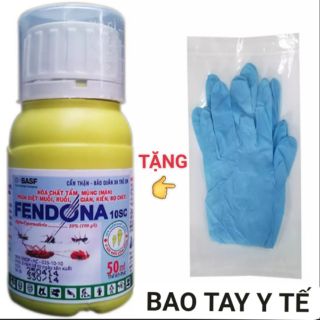 (Tặng bao tay+bình xịt)Thuốc diệt côn trùng tổng hợp Fendona 10SC 50ml [chính hãng]
