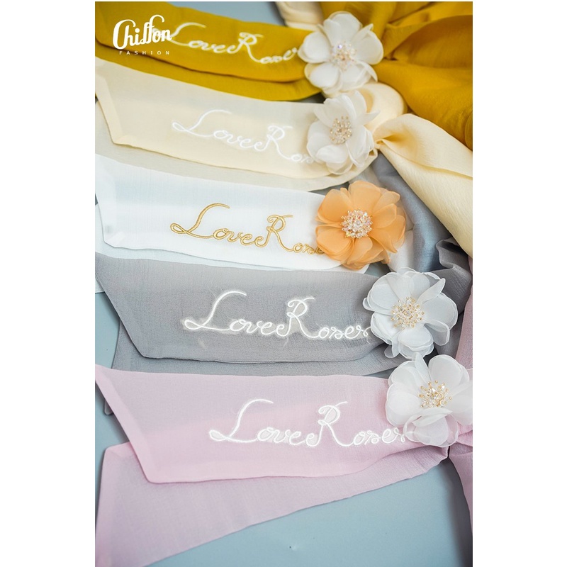 Áo sơ mi nữ công sở nữ cổ thêu cài hoa thiết kế by Chiffon | BigBuy360 - bigbuy360.vn