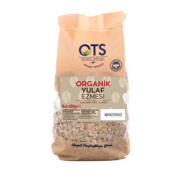 Yến mạch cán mỏng hữu cơ OTS Organik 400g