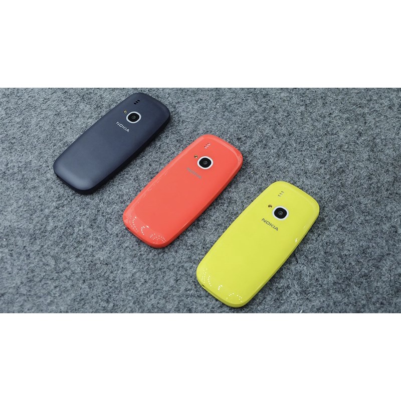 Điện thoại Nokia 3310 Màn hình: TFT LCD2.4"65.536 màu SIM: 2 Micro SIMHỗ trợ 2G Danh bạ:  2000 số Pin: 1200 mAh