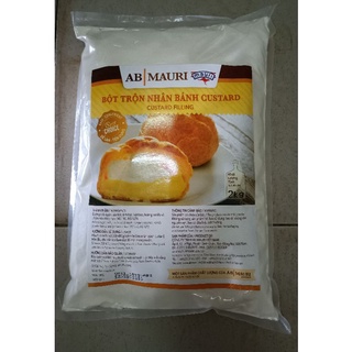 Bột trộn sẵn nhân custart mauri 2kg
