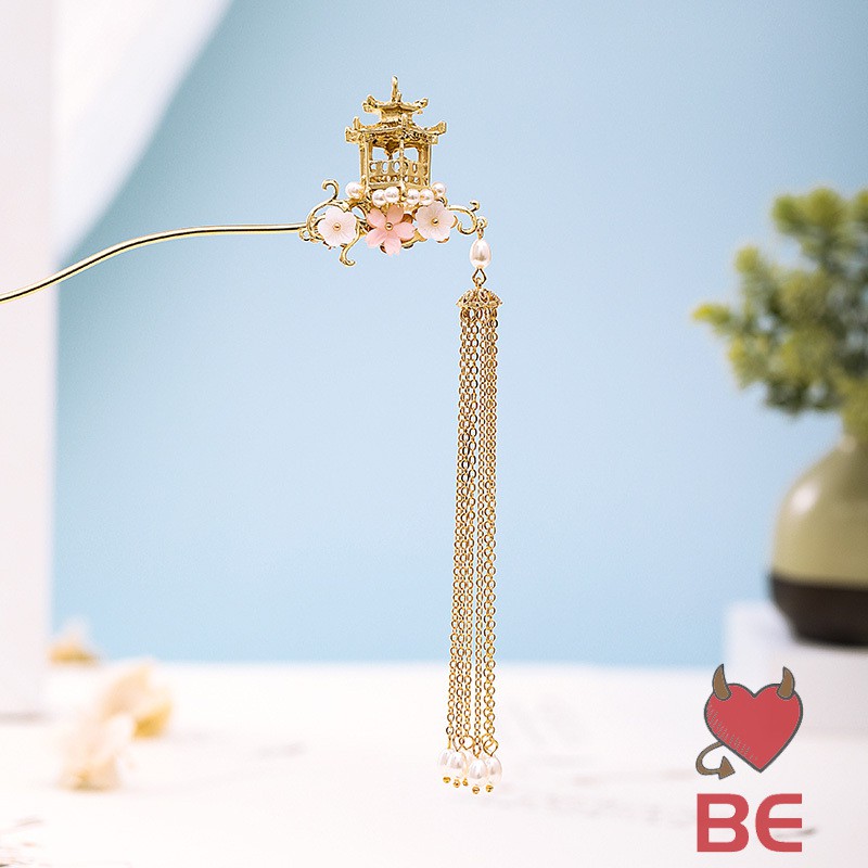 YADORNOS Trâm cài tóc phong cách Trung Hoa cổ điển dành cho nữ