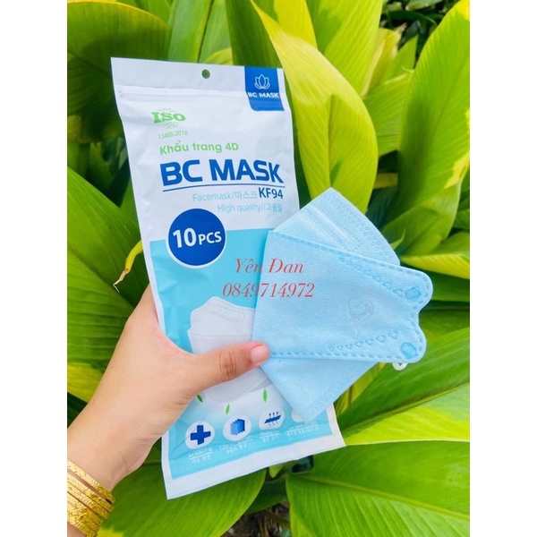 [Buôn Sỉ] 30 Caí Khẩu Trang Kf94 Bc Mask (Hàng Kháng Khuẩn)
