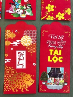 Bao Lì Xì chúc mừng năm mới