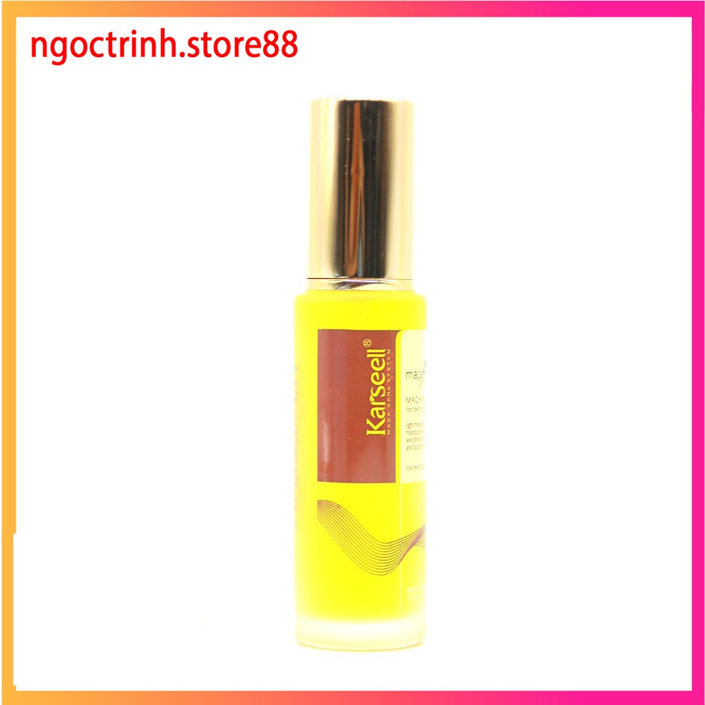 Tinh dầu dưỡng tóc phục hồi tóc xịt dưỡng Karseell Maca Essence Oil – 50ml hàng chính hãng dưỡng bóng tóc