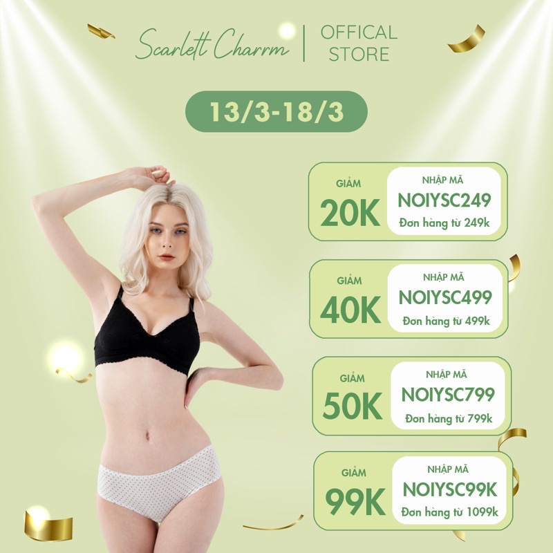 ┋■Quần lót lụa băng mát lạnh tàng hình chấm bi tiêu chuẩn Châu Âu - QL24