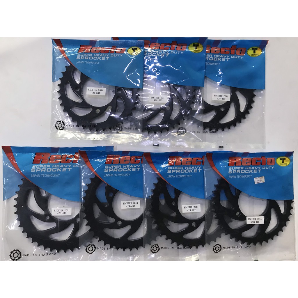Dĩa tải sau xe Exciter 135 _ Sirus xăng cơ _ Yaz (28T-30T-32T-33T-34T-35T-36T-37T-38T---&gt;45T) DoChoiXeMay