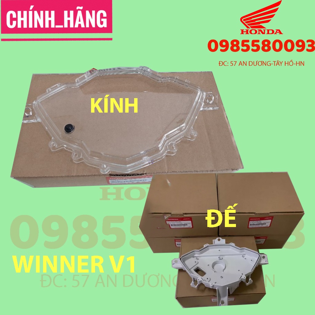 Mặt kính/Mica đồng hồ winner v1 150 Zin chính hãng Honda