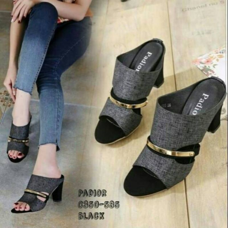 Giày Sandal Cao Gót Dd01 Phong Cách Hàn Quốc Mới Nhất Cho Nữ