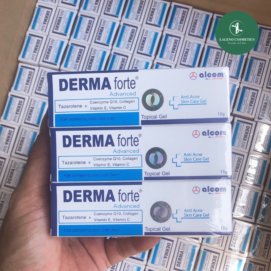 DERMA FORTE ADVANCED Gel mụn trứng cá 15g