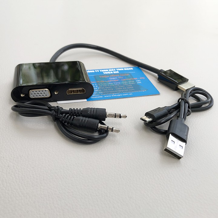 Cáp Chuyển Đổi HDMI To VGA + HDMI - Dorewin H0021