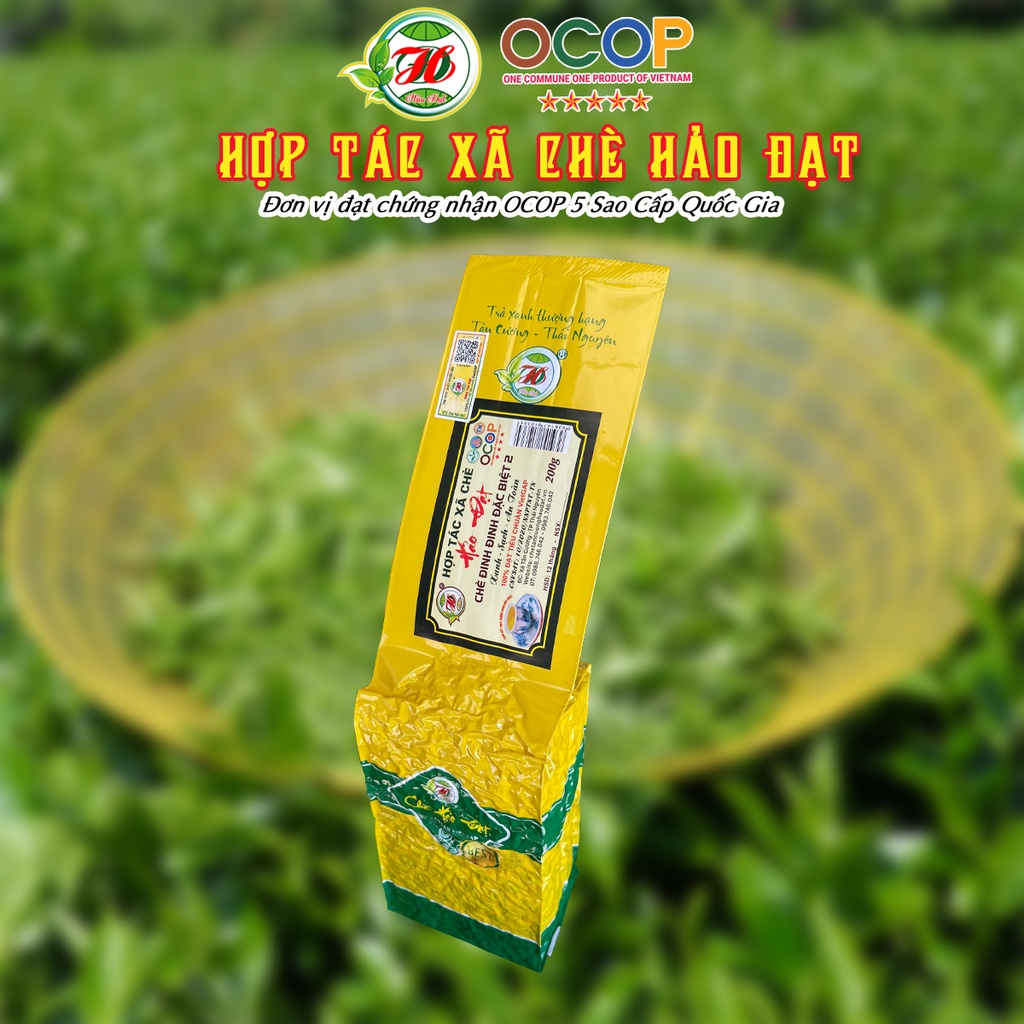 Chè Đinh Đinh Đặc Biệt 2 - Hợp Tác Xã Chè Hảo Đạt - Chè Tân Cương Thái Nguyên