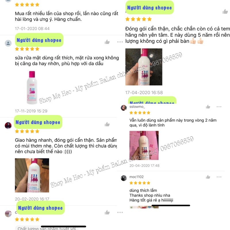 Sữa rửa mặt dành cho da dầu mụn Ziaja Nuno 200ml