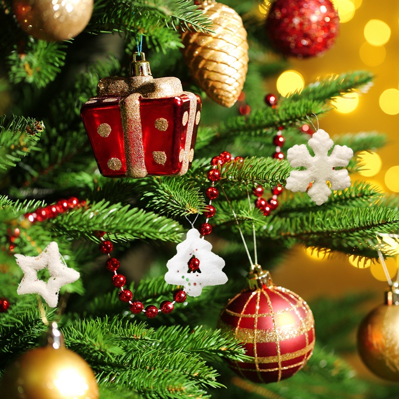 Set 6 Bông Tuyết Trang Trí Cây Thông Noel