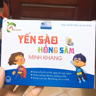 YẾN SÀO HỒNG SÂM MINH KHANG