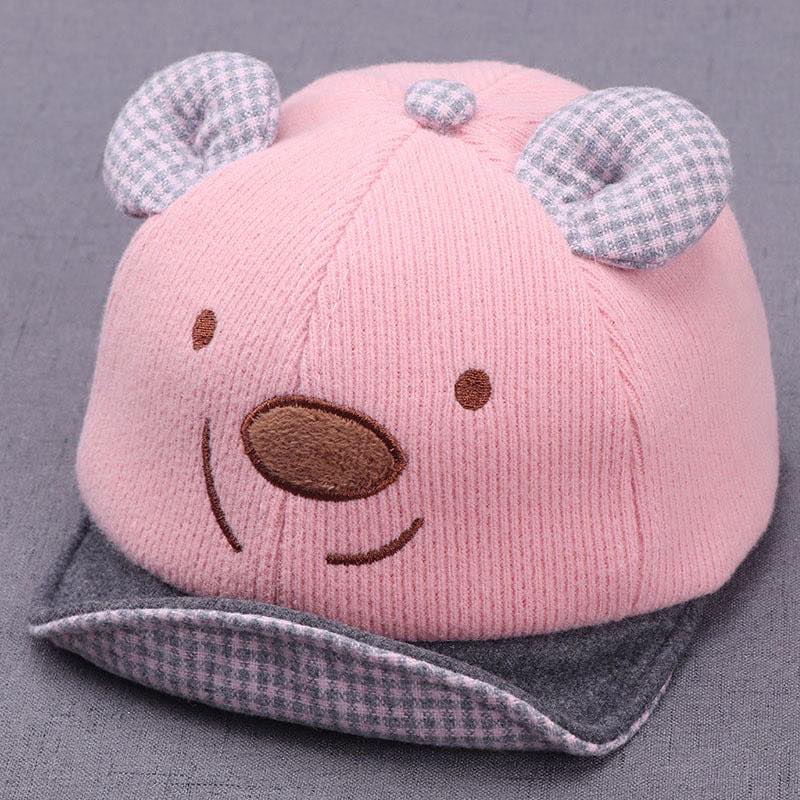 Nón lưỡi trai gấu nâu kute cho bé