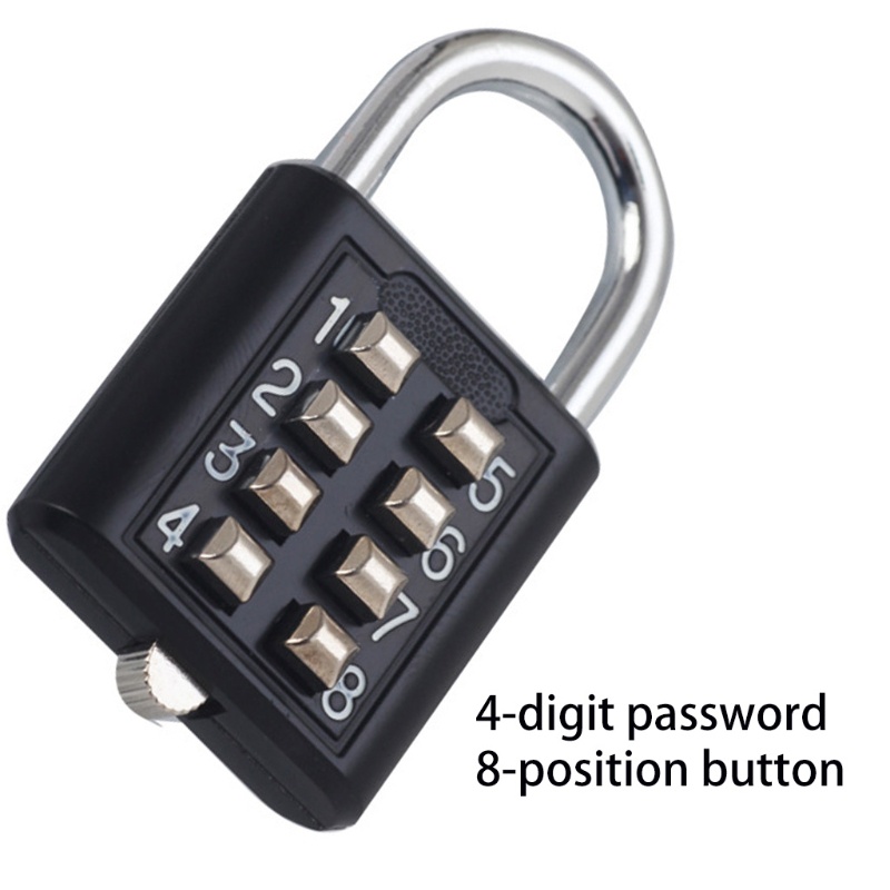 Ổ Khóa Mật Khẩu 8 Số Chống Trộm Tiện Dụng Mang Theo Du Lịch