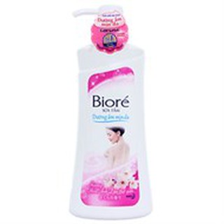 Sữa tắm dưỡng ẩm mịn da Biore hương Hoa anh đào chai 530g