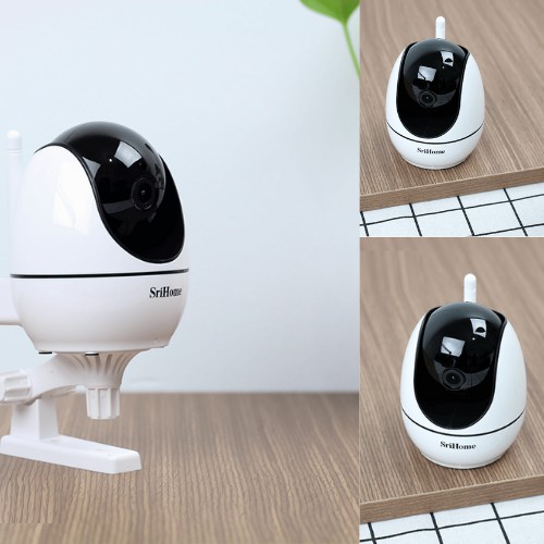 [Mã ELMS5 giảm 7% đơn 300K] Camera Srihome SH026 3.0 MPX Xoay 360° Chính Hãng