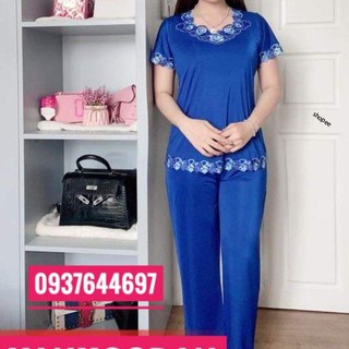 Đồ bộ dài trung niên thun lạnh