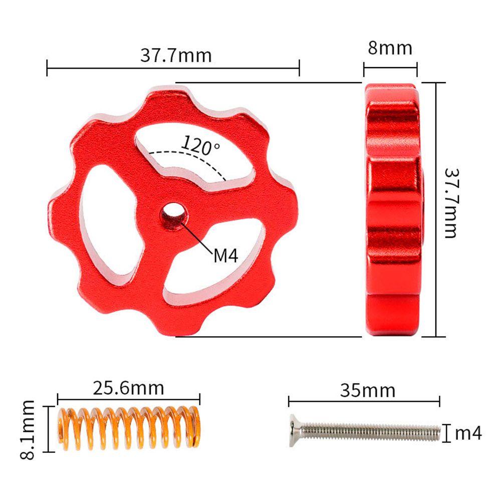 BEBETTERM Bộ Phụ Kiện Lò Xo Bằng Kim Loại Bền Cho Máy In 3D