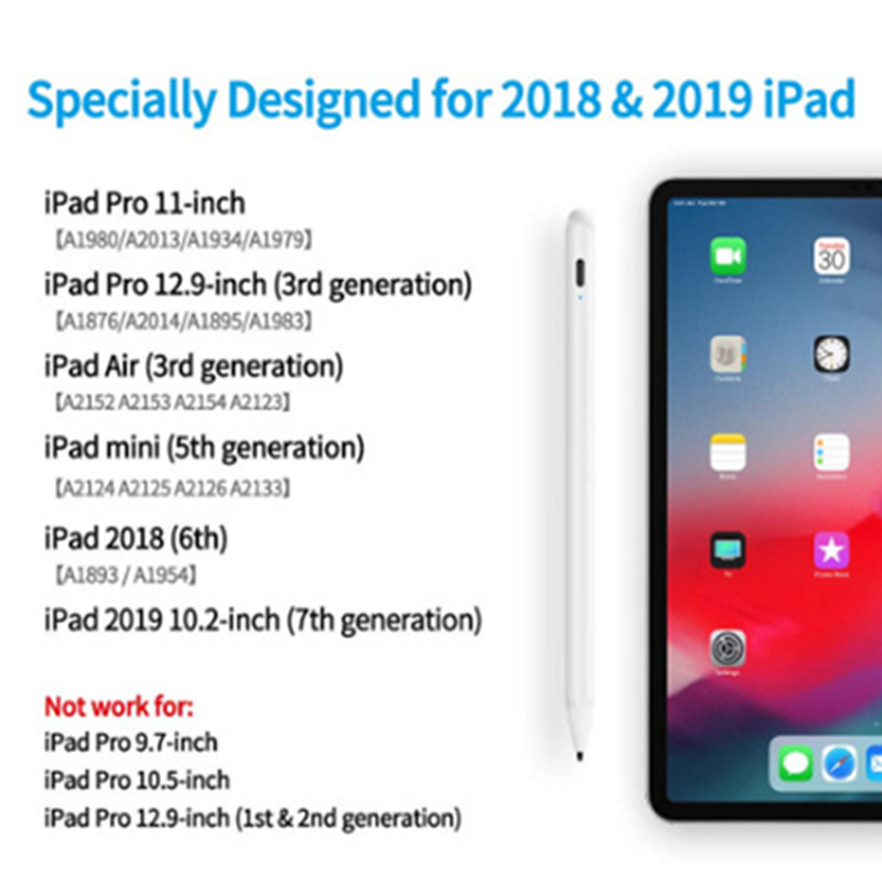 Bút Cảm Ứng Apple Pencil 2 Cho Ipad Pro & Ipad Mini Iphone Ipand Air & Ipad 2018 2019