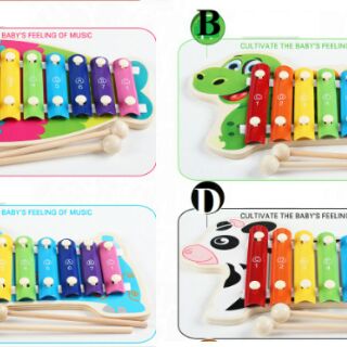 Đàn gỗ 8 thanh động vật