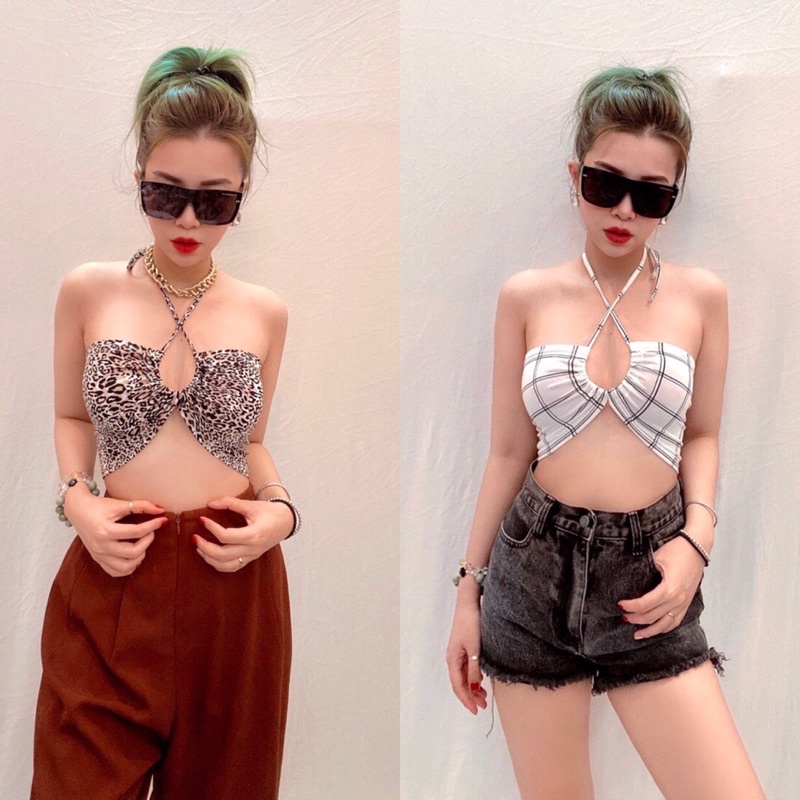 Áo ống kiểu cột dây vnxk