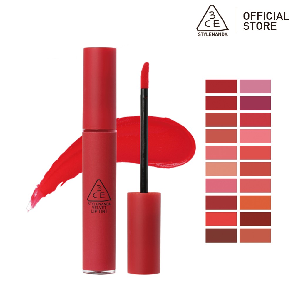 Son 3CE Velvet Lip Tint Mịn Lì Như Nhung 4g