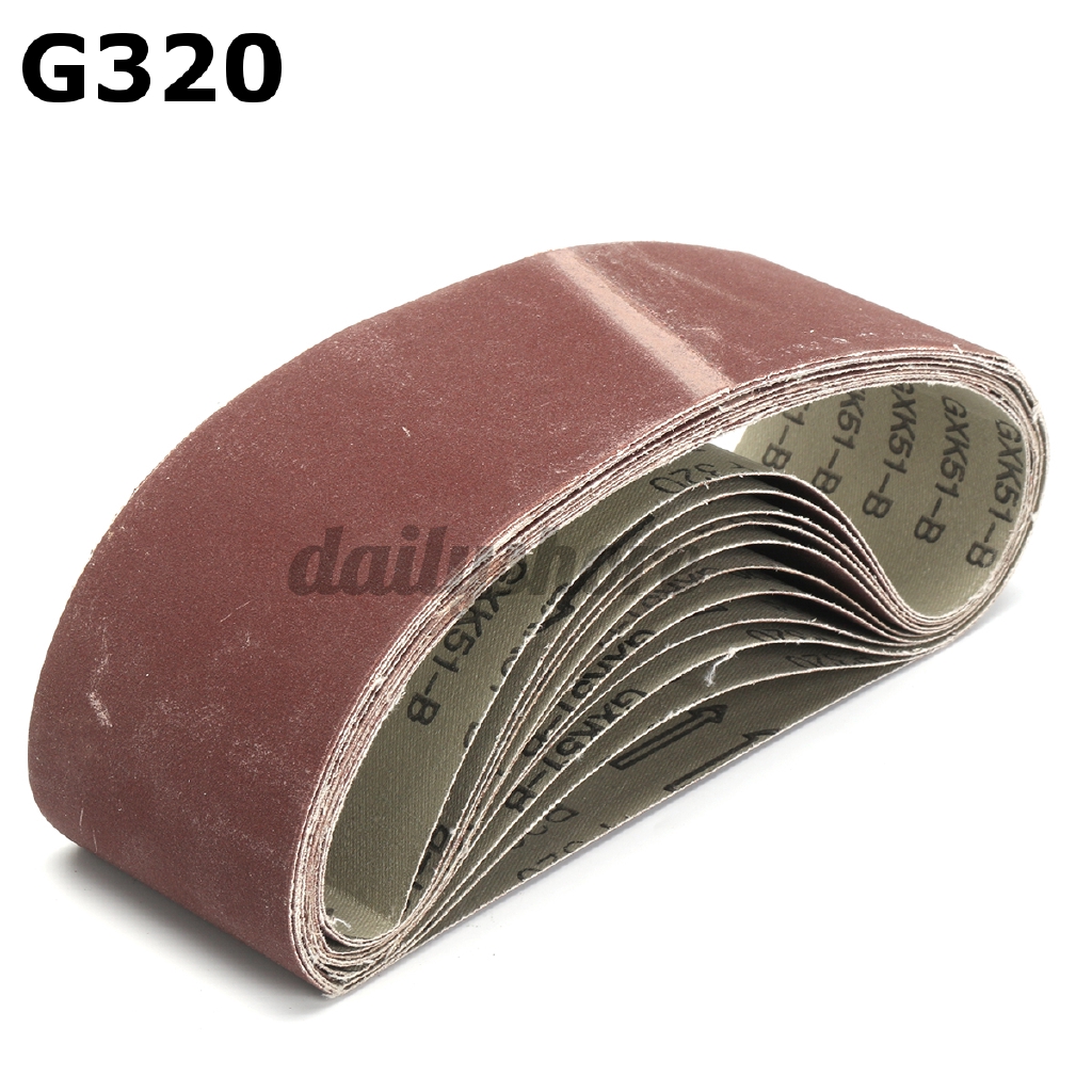 11 Cuộn giấy nhám 75mm x 533mm 180 / 240 / 320 / 800 grit