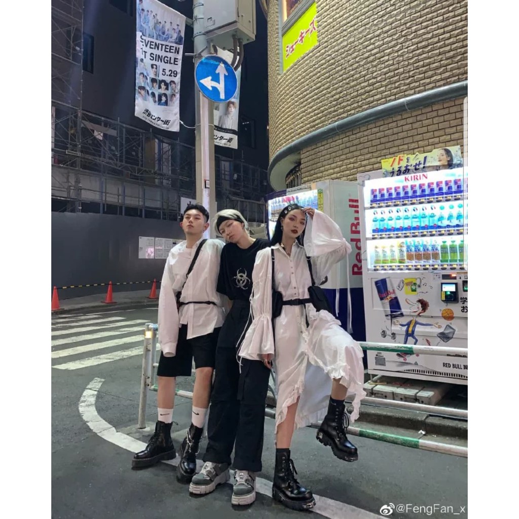 (Sẵn 40) Giày Boots đế ghim unisex cực chất | BigBuy360 - bigbuy360.vn