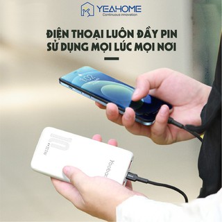 Sạc dự phòng 10000mAh Yoobao D10Q 2 cổng USB - Hỗ trợ sạc nhanh - Hàng chính hãng - Bảo hành 6 tháng 1 đổi 1