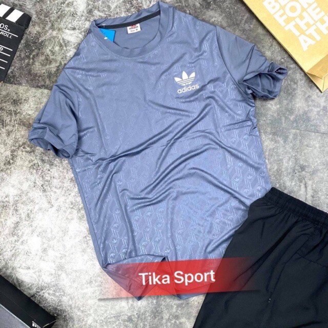 Áo Thun Nam Cổ Tròn Cao Cấp Vân Chìm Loại Đẹp - AT53 | BigBuy360 - bigbuy360.vn